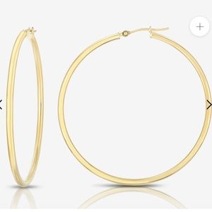 Ring Concierge 2 mm Gold Tube Hoops
